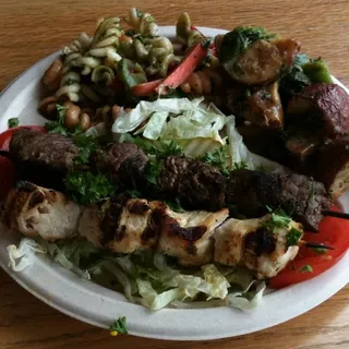 Large Kabob Plate