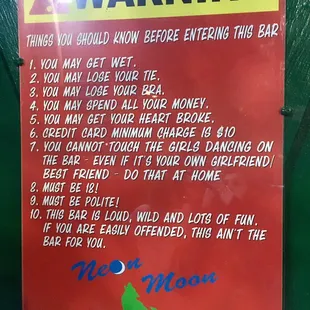 You&apos;ve been warned!
