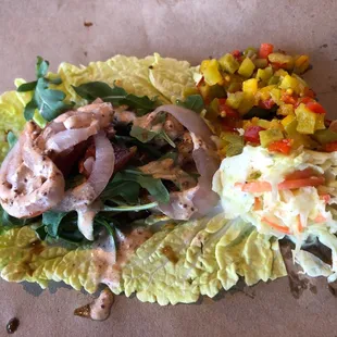 Chicken Lettuce Wrap