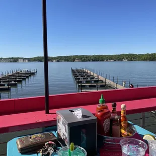 View from lower level