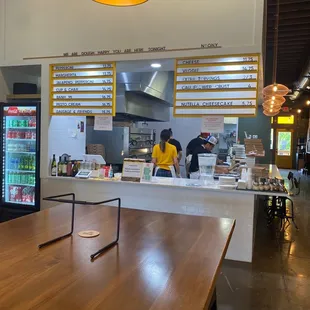 a view of a restaurant