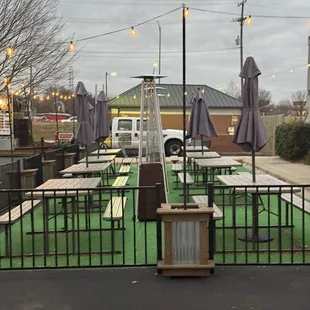 Outside patio