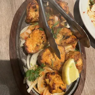 Chicken tikka kebab