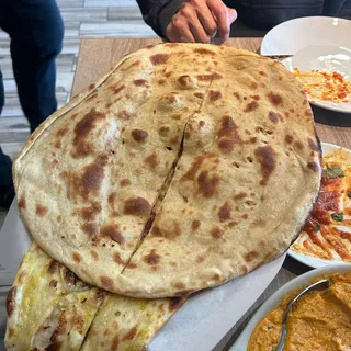 Lachha Paratha (Whole Wheat)