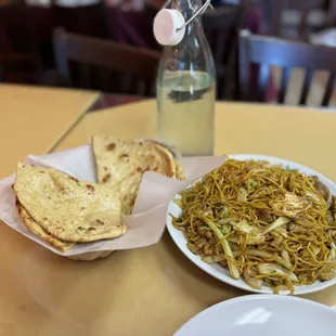 Mix. Chowmein Roti