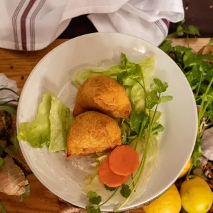 a plate of food
