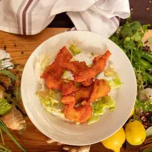 a plate of food