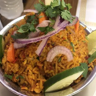 veggie biryani
