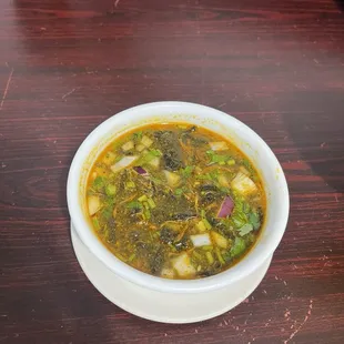 Gundruk Soup