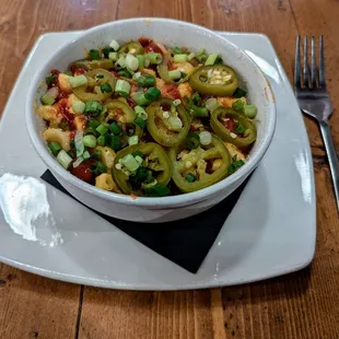Loaded Mac and Cheese at Nepenthe Brewing in Baltimore MD.