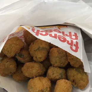 Fried okra!