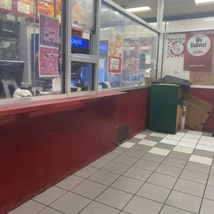 Entrance: Take out or delivery  NO DINE IN