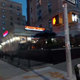 a view of the outside of the restaurant