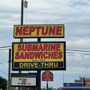 Neptune Signage