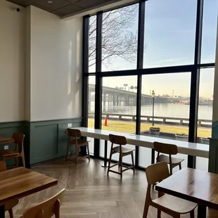 the view of the water