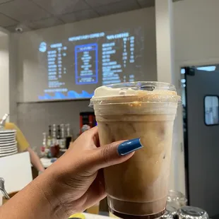 Iced Samoa Latte