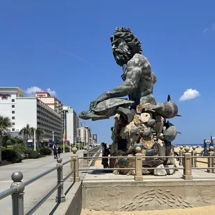 King Neptune statue