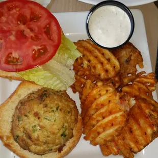 Crab Cake Sandwich