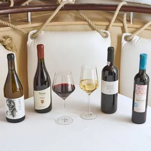 Lineup from our Cretan Wine Dinner this past summer