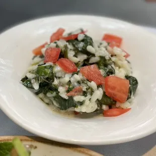 Spinach rice