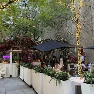 Patio area
