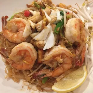 PadThai Lover. (Crab &amp; Shrimp)