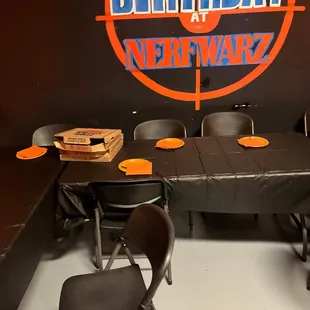 A party room.
