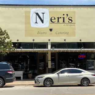 Easy to find on the large square.