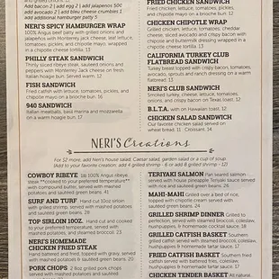 UPDATED Menu, as of September 2023 (page 4)