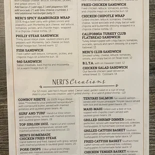 UPDATED Menu, as of September 2023 (page 3)