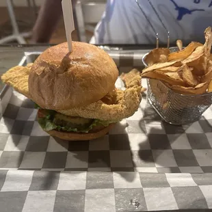 Amazing fish sandwich