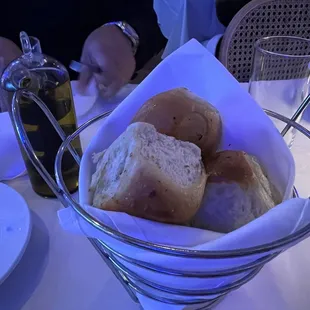 Bread for the table. Delicious.