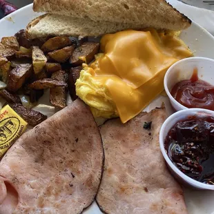 Classic with ham