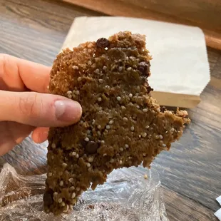 Breakfast cookie