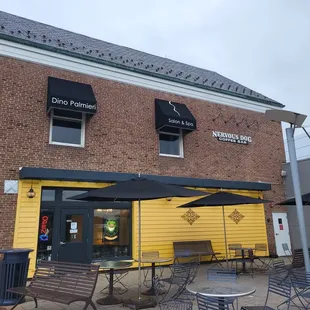 Exterior shot of the building