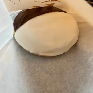 Black and white cookie!