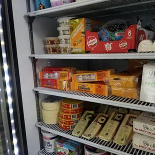 Lots of cheese options