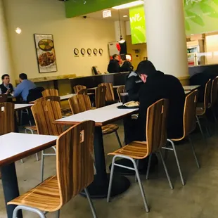 interior, tacos
