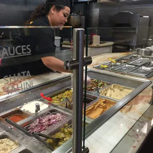 Making the shawarma shrock!