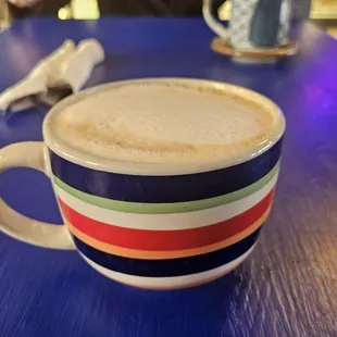 A delicious latte