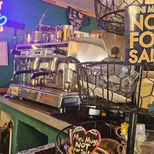 Beautiful espresso machine