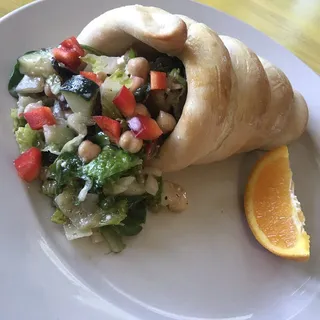 Cone Bread Sandwich
