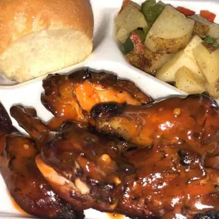 Lunch Special 6pc Wings 1 Side Sauteed Potatoes
