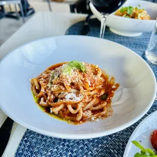 food, pasta dish, pasta