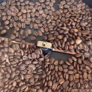 Fresh roasted beans
