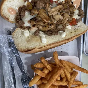 Shroom Head Burger Combo