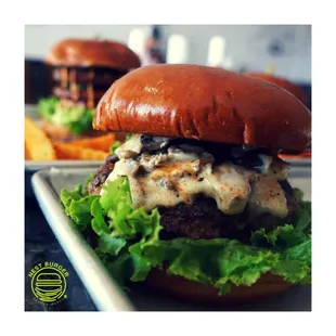 Bacon Mushroom Burger