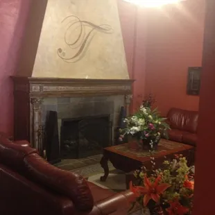 View a you first walk into the building.