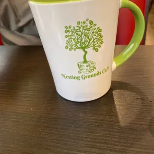 Cute coffee cups and they sale them too