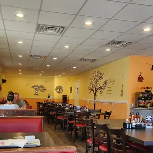 interior, sushi and sashimi